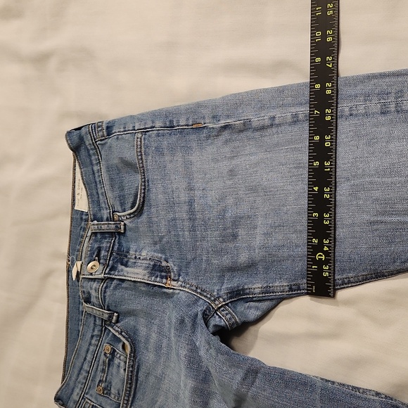 Rag & Bone jeans Dre slim boyfriend women's 25 light wash blue denim - Picture 14 of 15